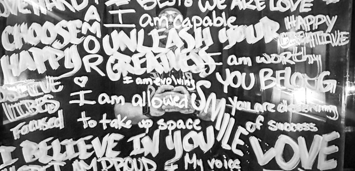 Photographs from the opening night of Carlos Solano’s solo exhibition “An Experience of Us” at WYN317 Gallery in Miami, moving from artwork on the walls and guests in conversation to a salsa jam at Toejam Backlot, ending with Solano painting live.